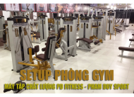 Setup phòng Gym máy tập chất lượng cao PD Fitness – PD Strength