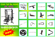 CẢ NHÀ TẬP GYM CÙNG  GIÀN TẠ ĐA NĂNG & BÍ QUYẾT KHỎE ĐẸP, GẮN KẾT GIA ĐÌNH