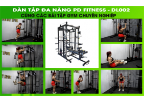 Dàn tạ đa năng, ghế tập gym đa năng dành cho mọi nha đình ưa thích gym