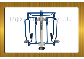 Máy đẩy tay ngực ngoài trời - Lựa chọn lý tưởng thiết bị công viên cho sức khỏe cộng đồng
