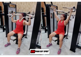 Máy đẩy vai - Máy tập cơ vai (2 trong 1) vai trước và vai sau
