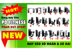 Thiết bị phòng gym - Máy tập chất lượng PD Fitness