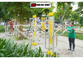 Thiết bị thể dục công viên được lựa chọn lắp đặt nhiều nhất hiện nay